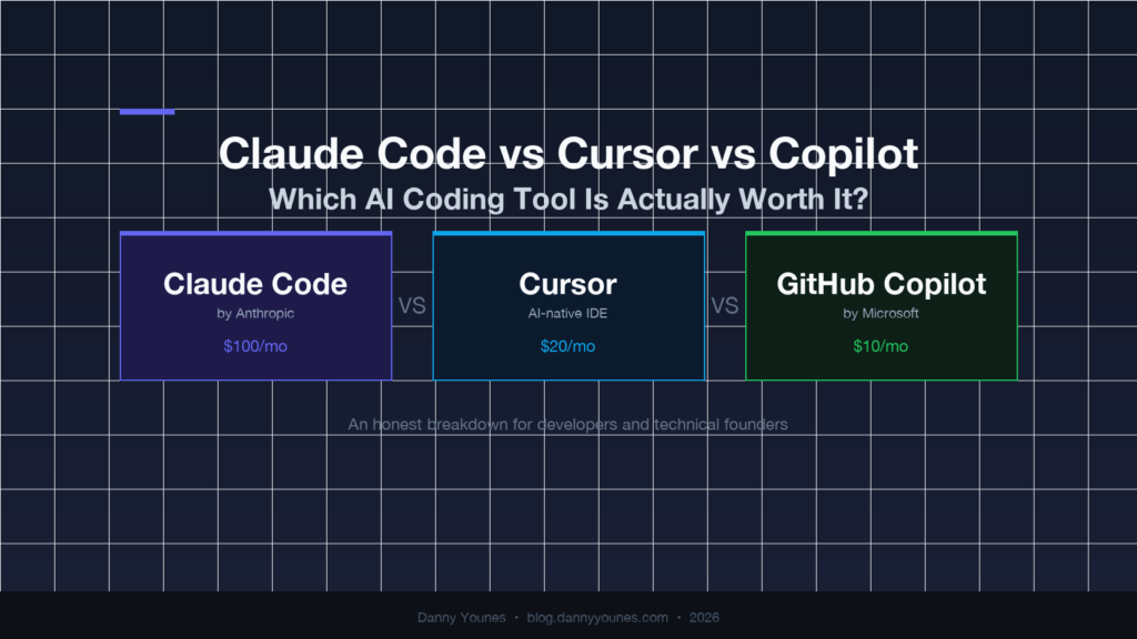 Claude Code vs Cursor vs Copilot